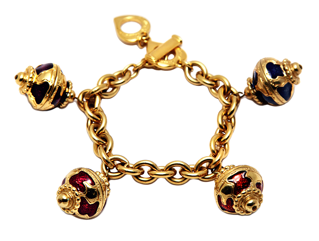 Yves Saint Laurent Charm Bracelet