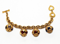 Yves Saint Laurent Charm Bracelet