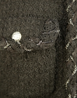 Chanel Black Tweed Jacket