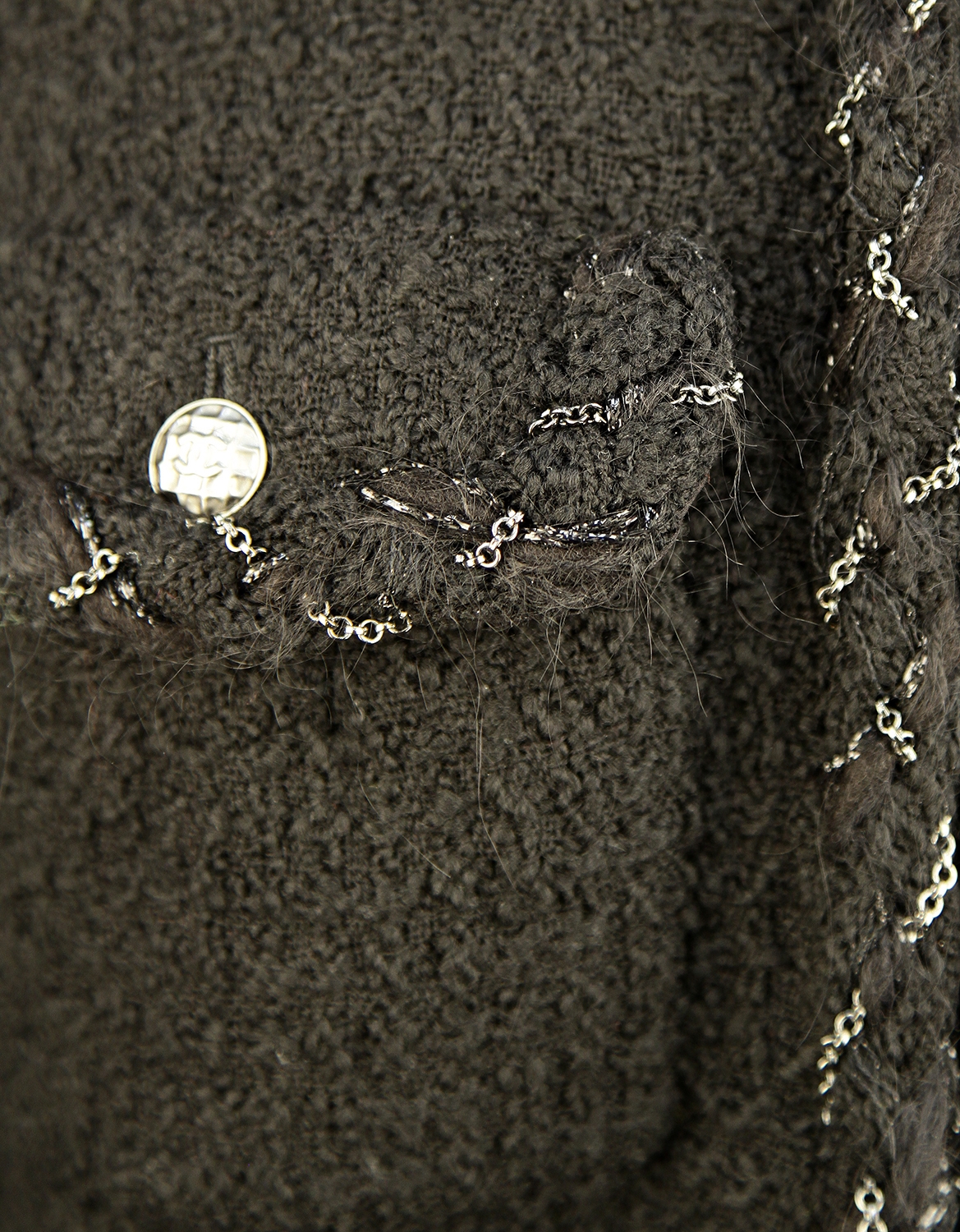 Chanel Black Tweed Jacket