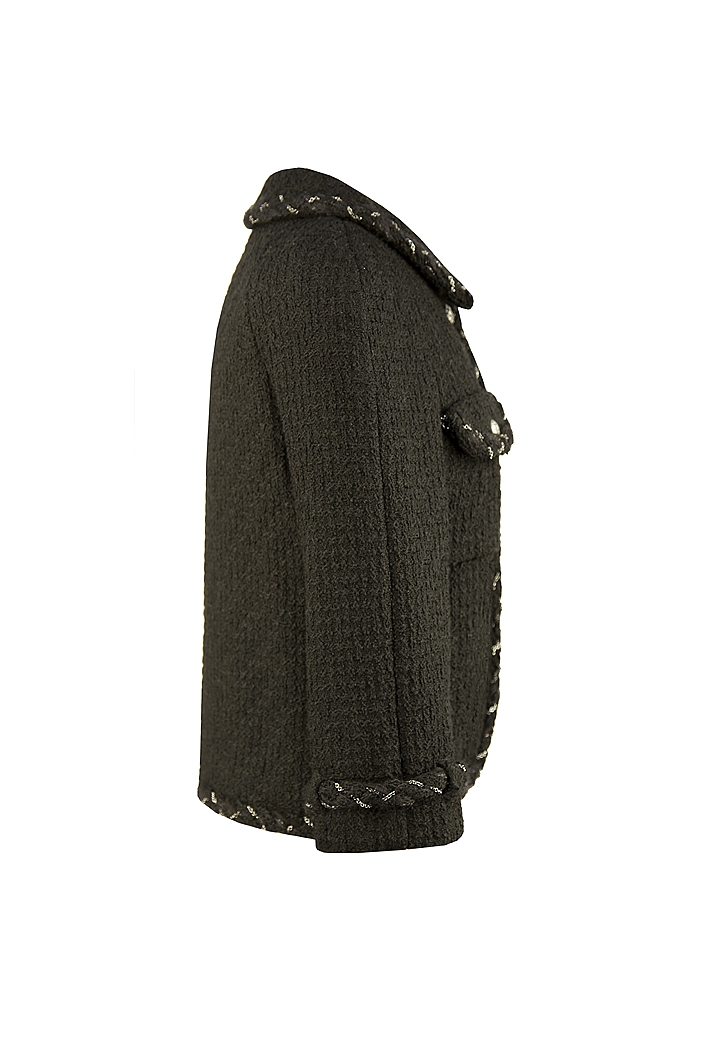 Chanel Black Tweed Jacket