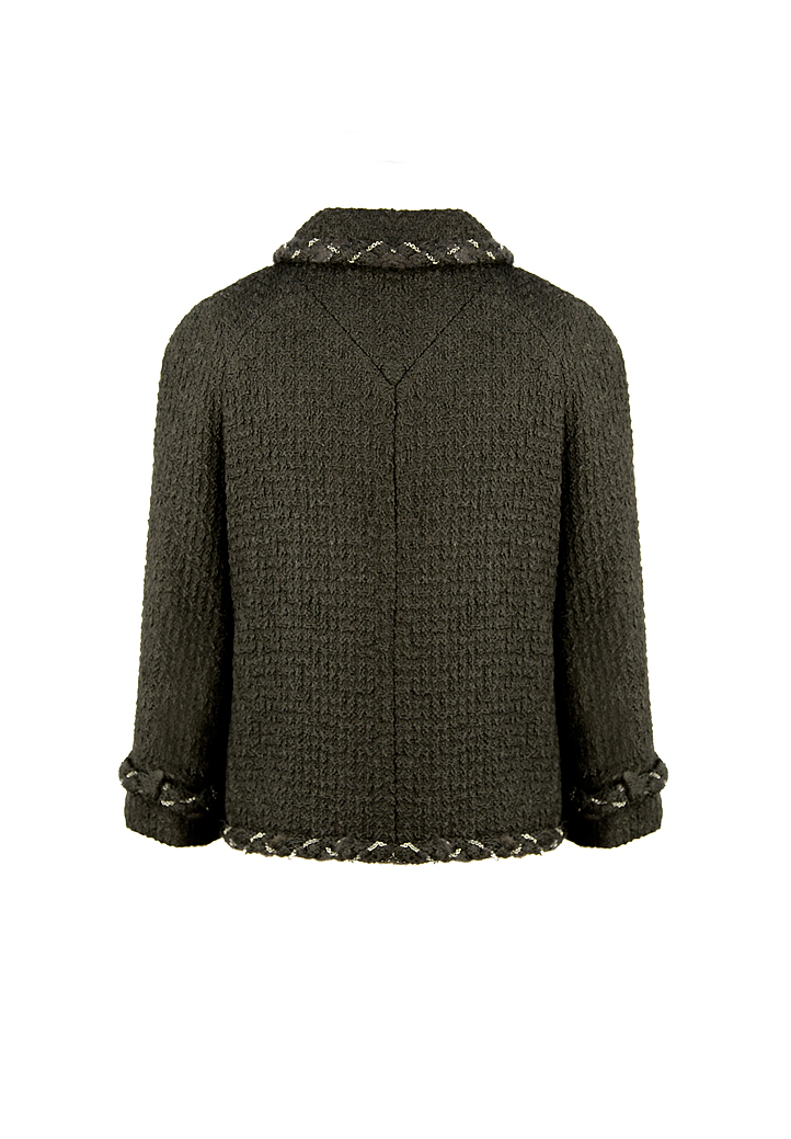 Chanel Black Tweed Jacket