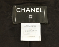 Chanel Black Tweed Jacket