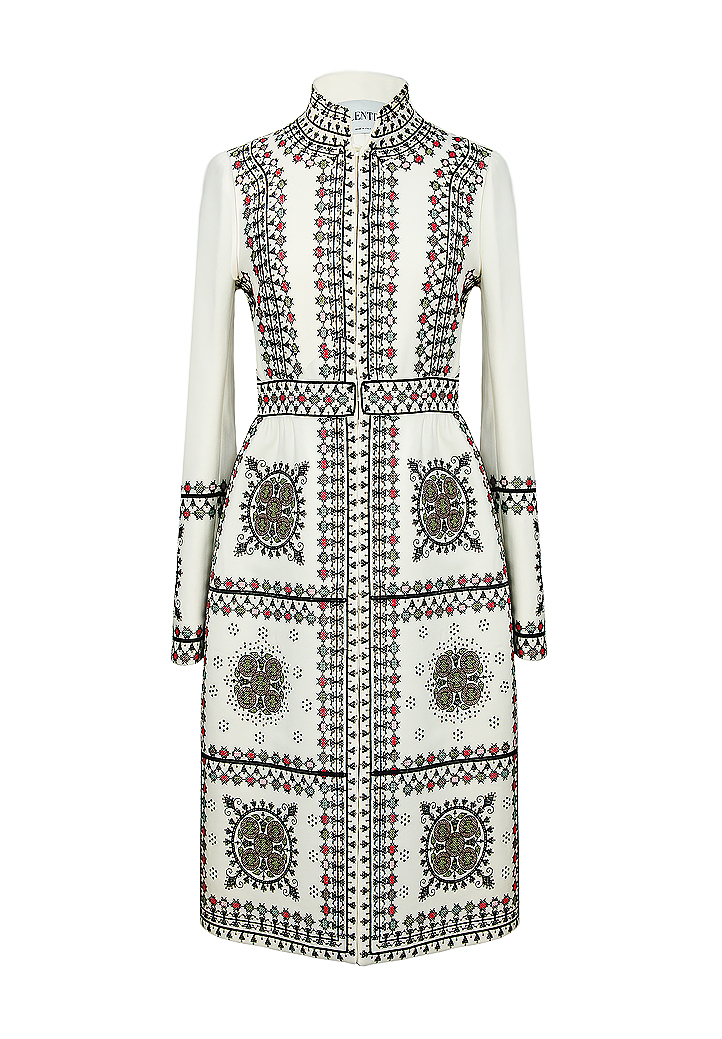 Valentino Embroidered Coat
