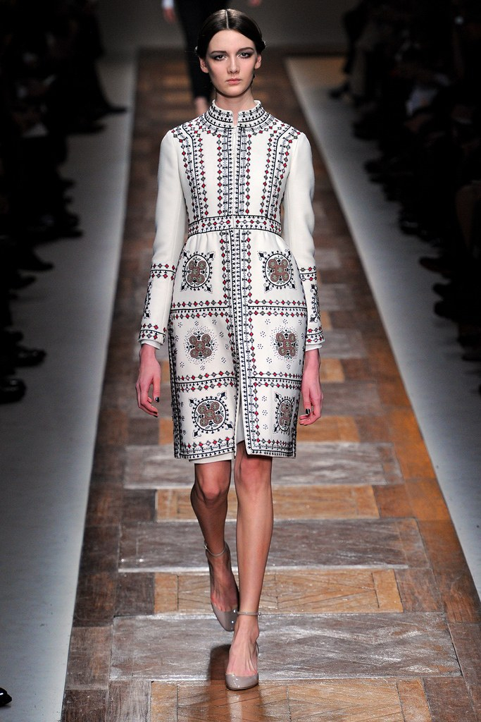 Valentino Embroidered Coat