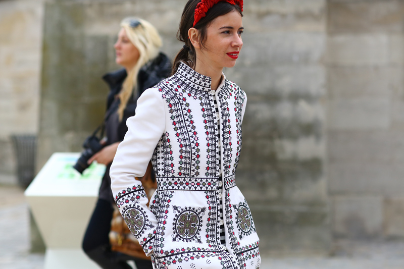 Valentino Embroidered Coat