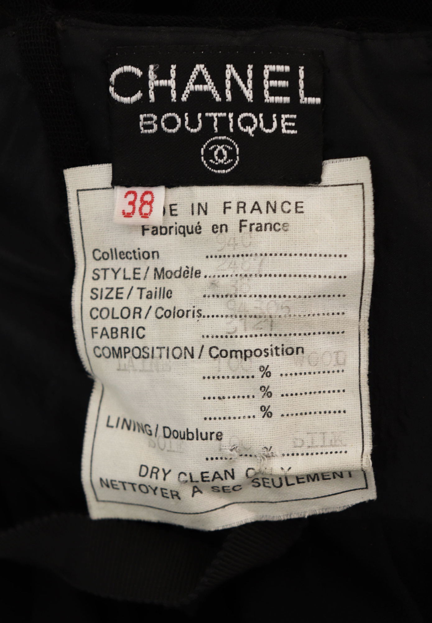 Chanel Evening Dress