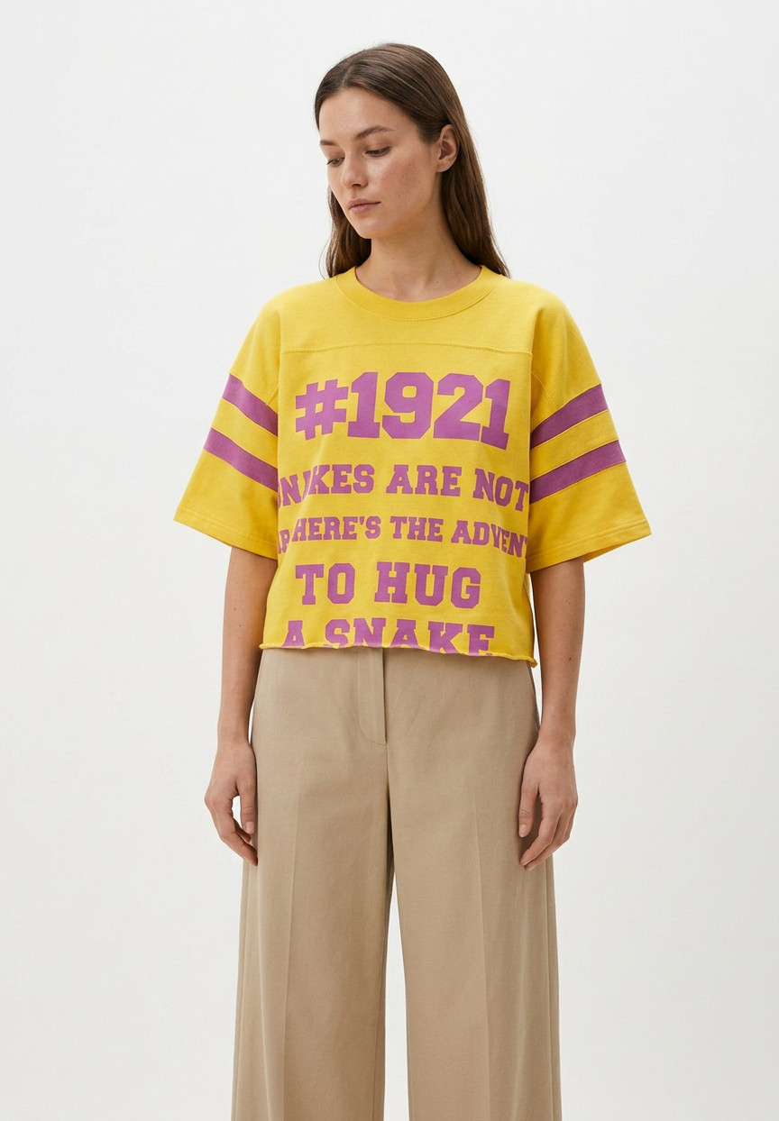 Yellow #1921 Gucci T-Shirt