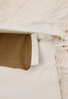 Fendi White Ostrich Feather Baguette 