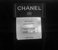 Chanel Black Pants
