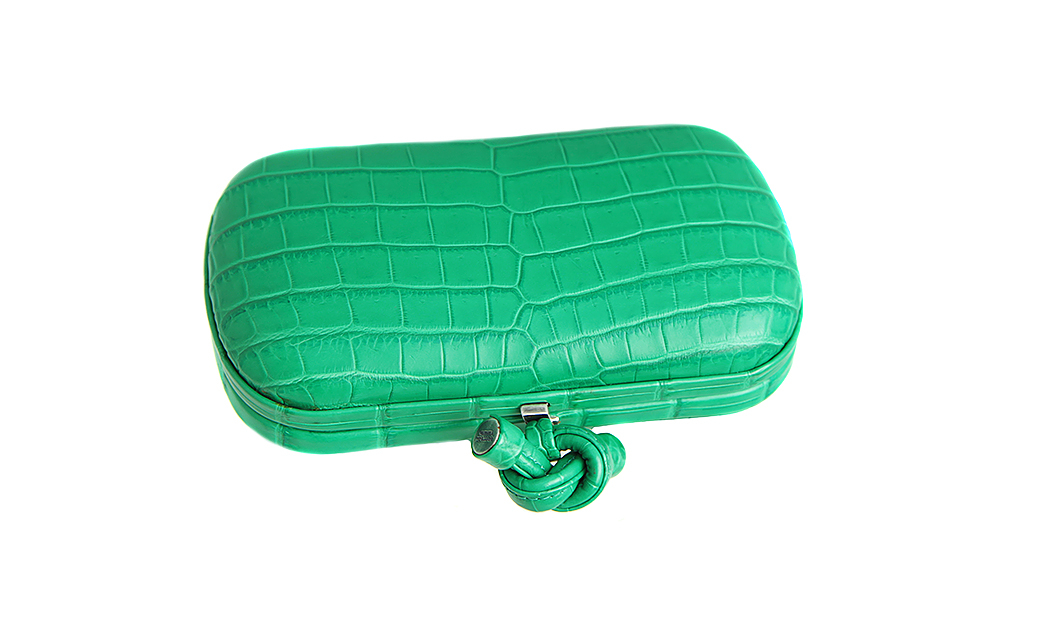 Bottega Veneta Crocodile Clutch