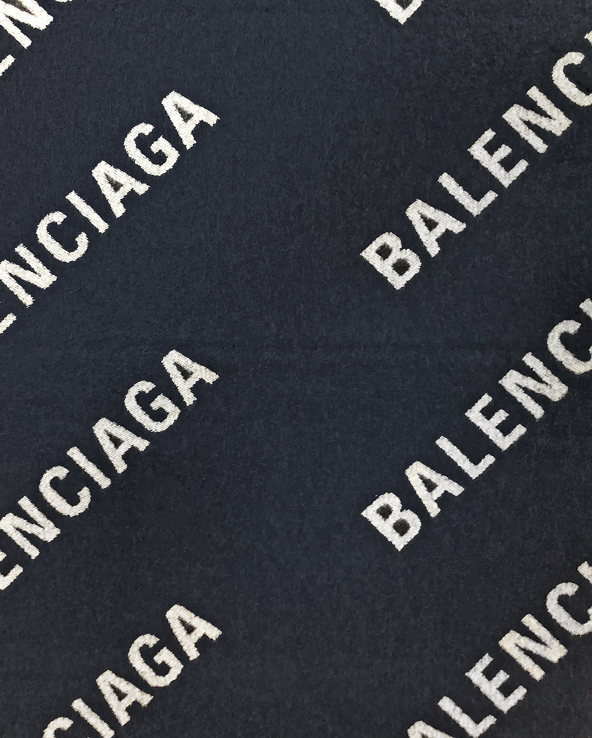 Balenciaga Blue Scarf