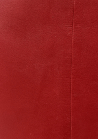 Gucci Red Leather Skirt
