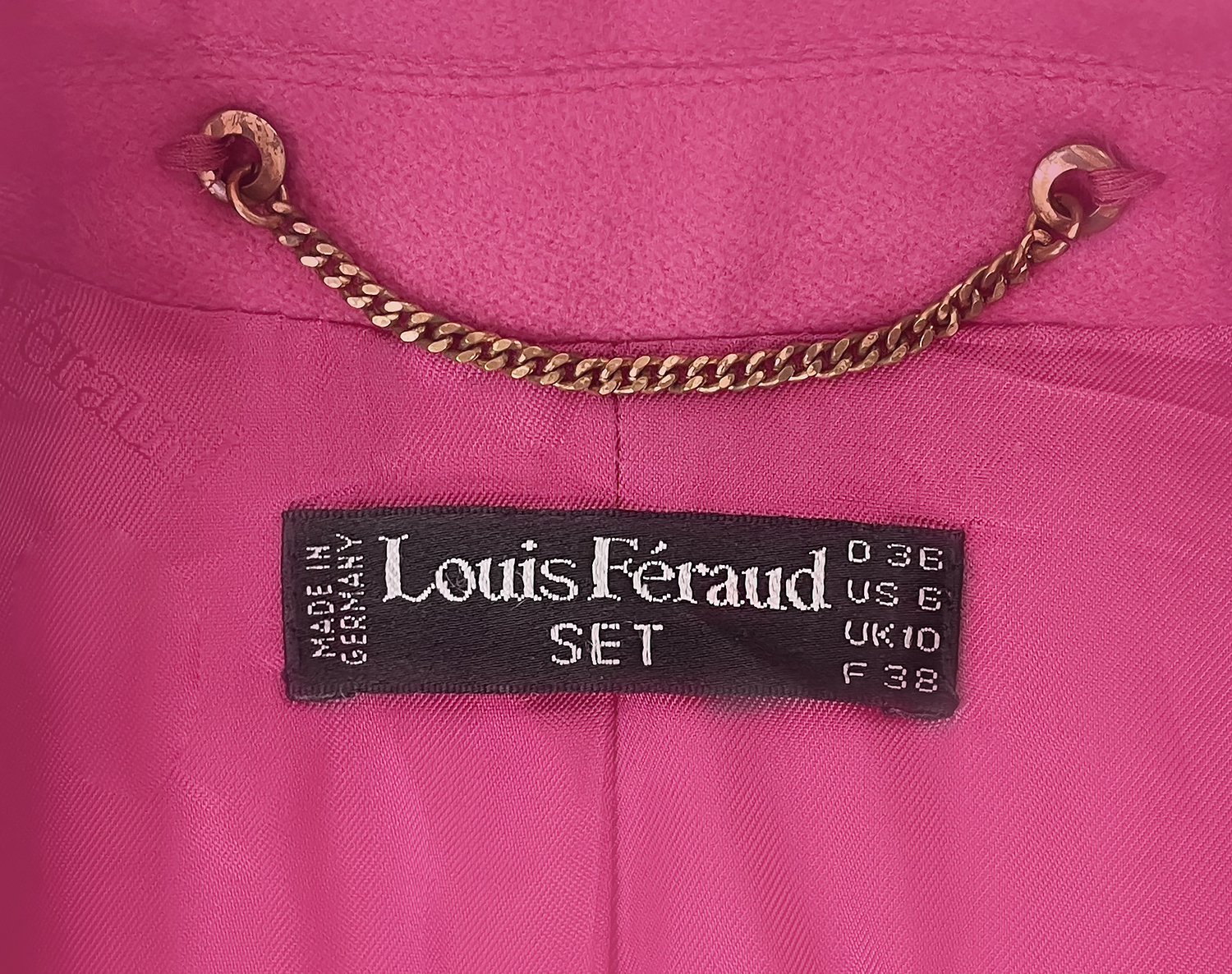 Louis Feraud Pink Jacket