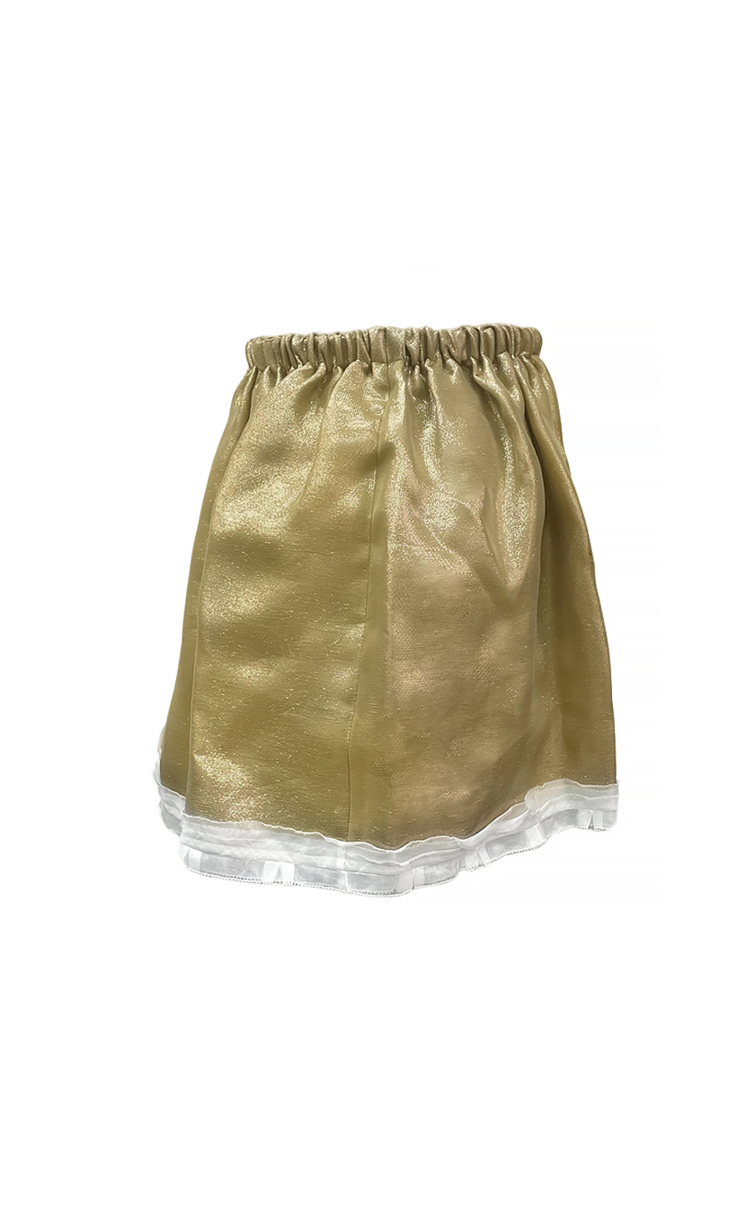 Miu Miu Golden Skirt