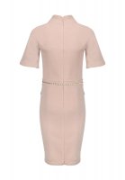 Pink Chanel Dress With Pearl Belt