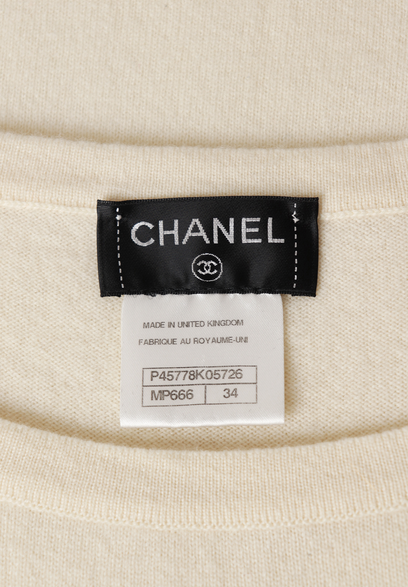 Chanel Cashmere Sweater