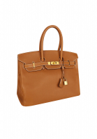 Hermès Birkin 35 Gold Courchevel Bag