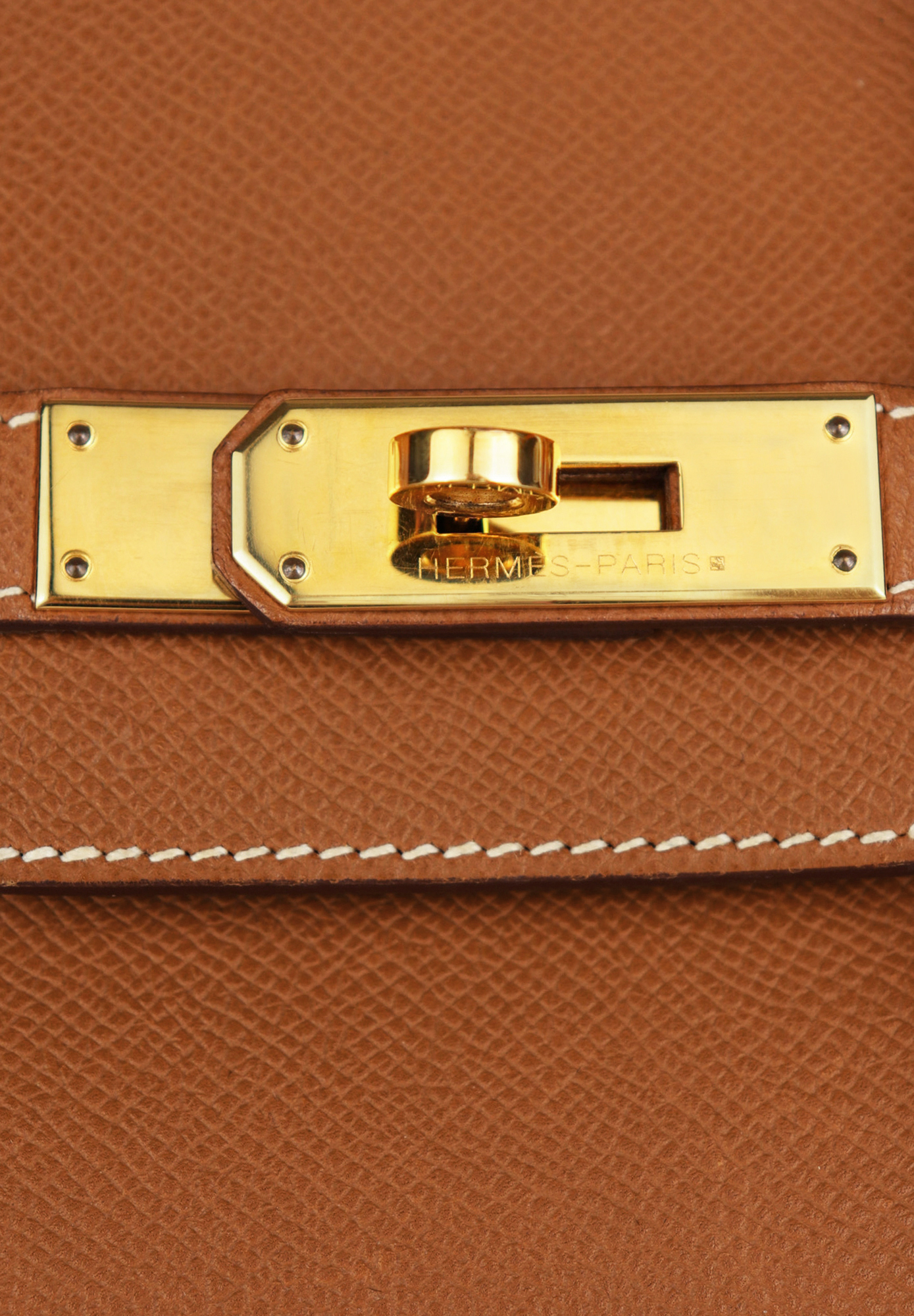 Hermès Birkin 35 Gold Courchevel Bag
