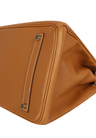 Hermès Birkin 35 Gold Courchevel Bag