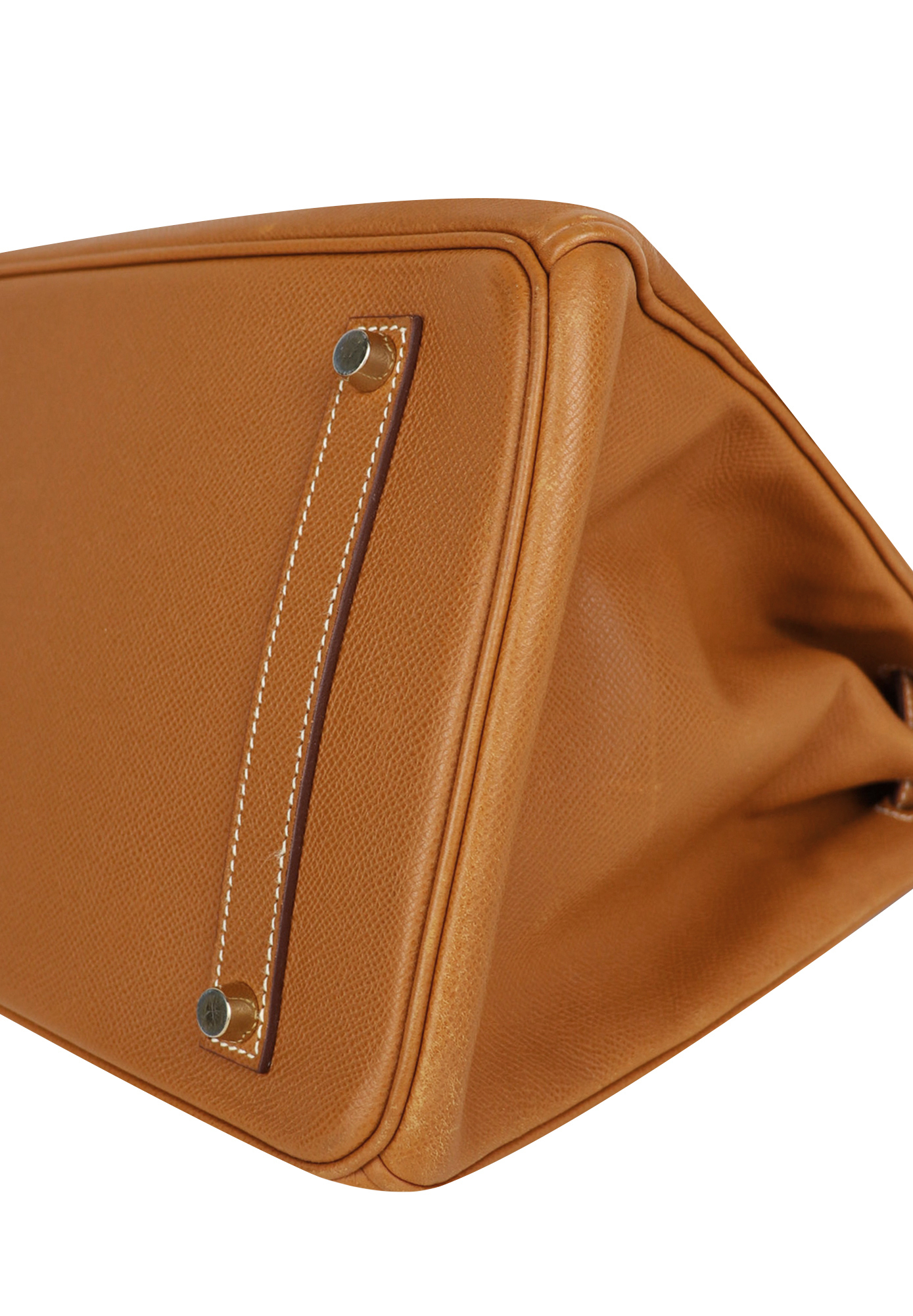 Hermès Birkin 35 Gold Courchevel Bag