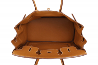 Hermès Birkin 35 Gold Courchevel Bag