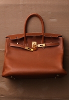 Hermès Birkin 35 Gold Courchevel Bag
