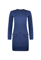 Chanel Blue Long Sleeve Dress