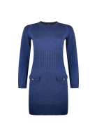 Chanel Blue Long Sleeve Dress