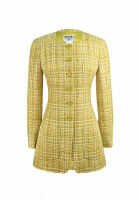 Chanel Light Green Tweed Jacket