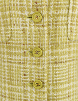Chanel Light Green Tweed Jacket