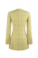 Chanel Light Green Tweed Jacket