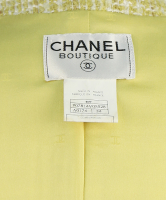 Chanel Light Green Tweed Jacket