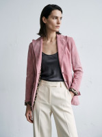 Dolce&Gabbana Pink Suede Jacket