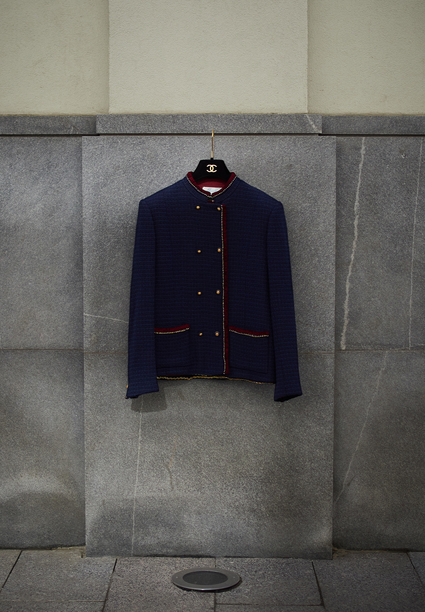 Chanel Tweed Jacket With Fringes