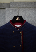 Chanel Tweed Jacket With Fringes