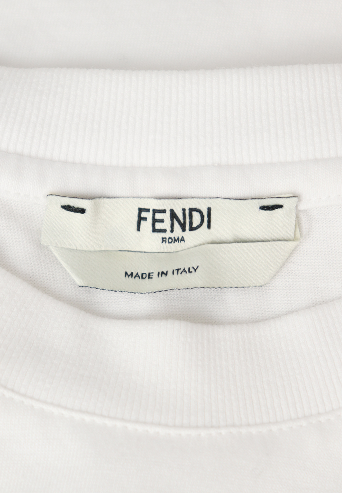 Fendi T-shirt With Sequins And Fringe