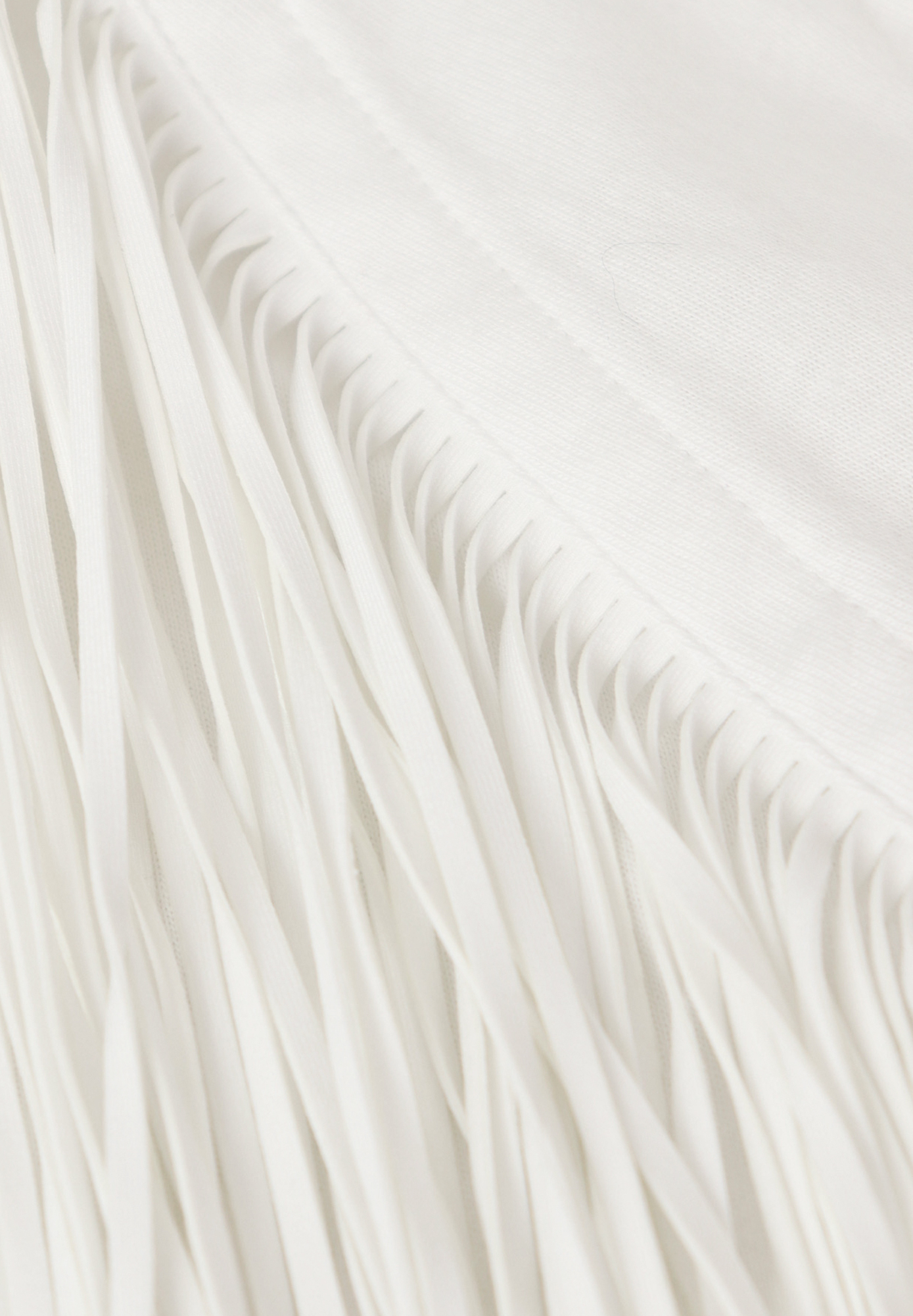 Fendi T-shirt With Sequins And Fringe