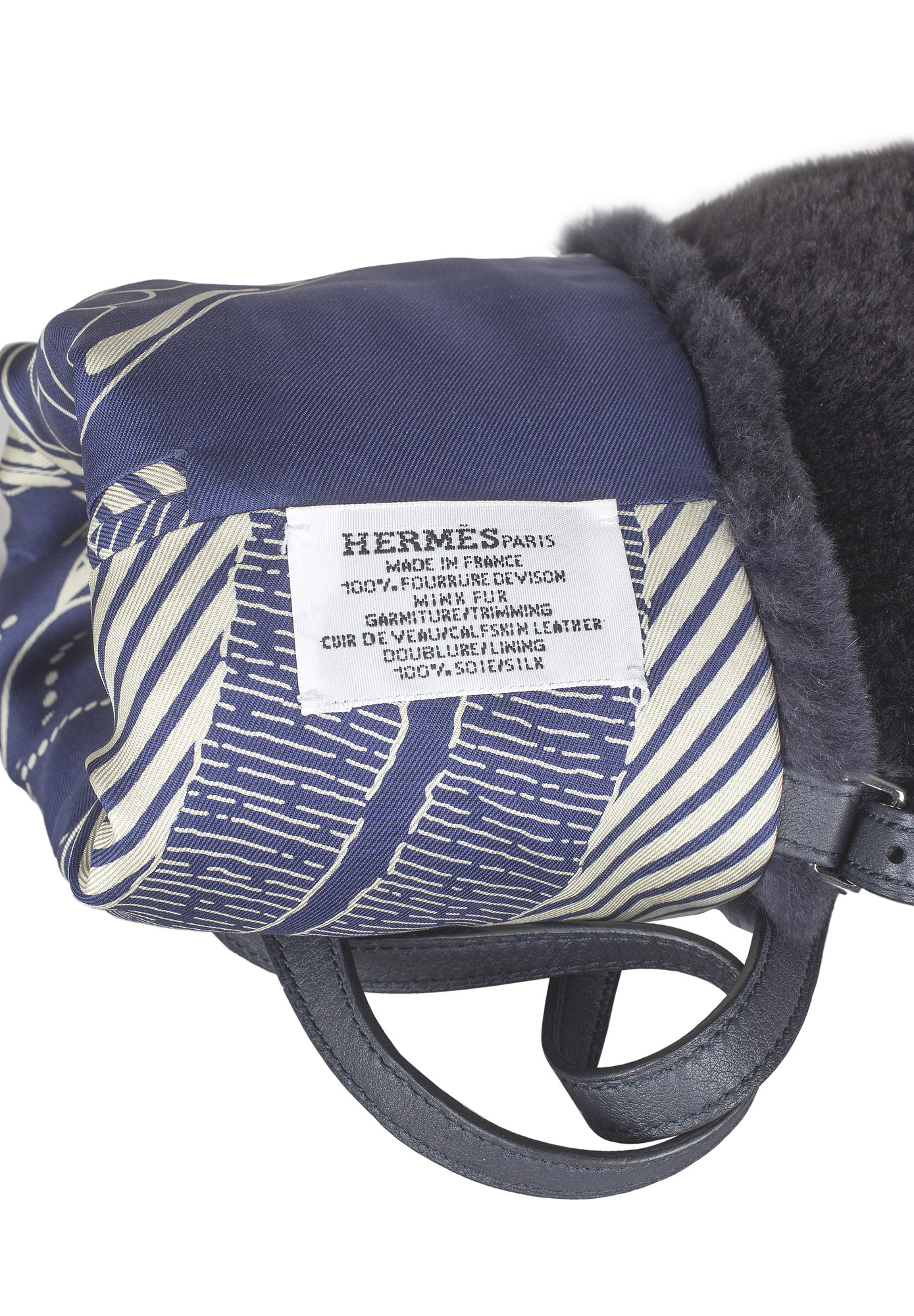 Hermès Mink Fur Muff Bag