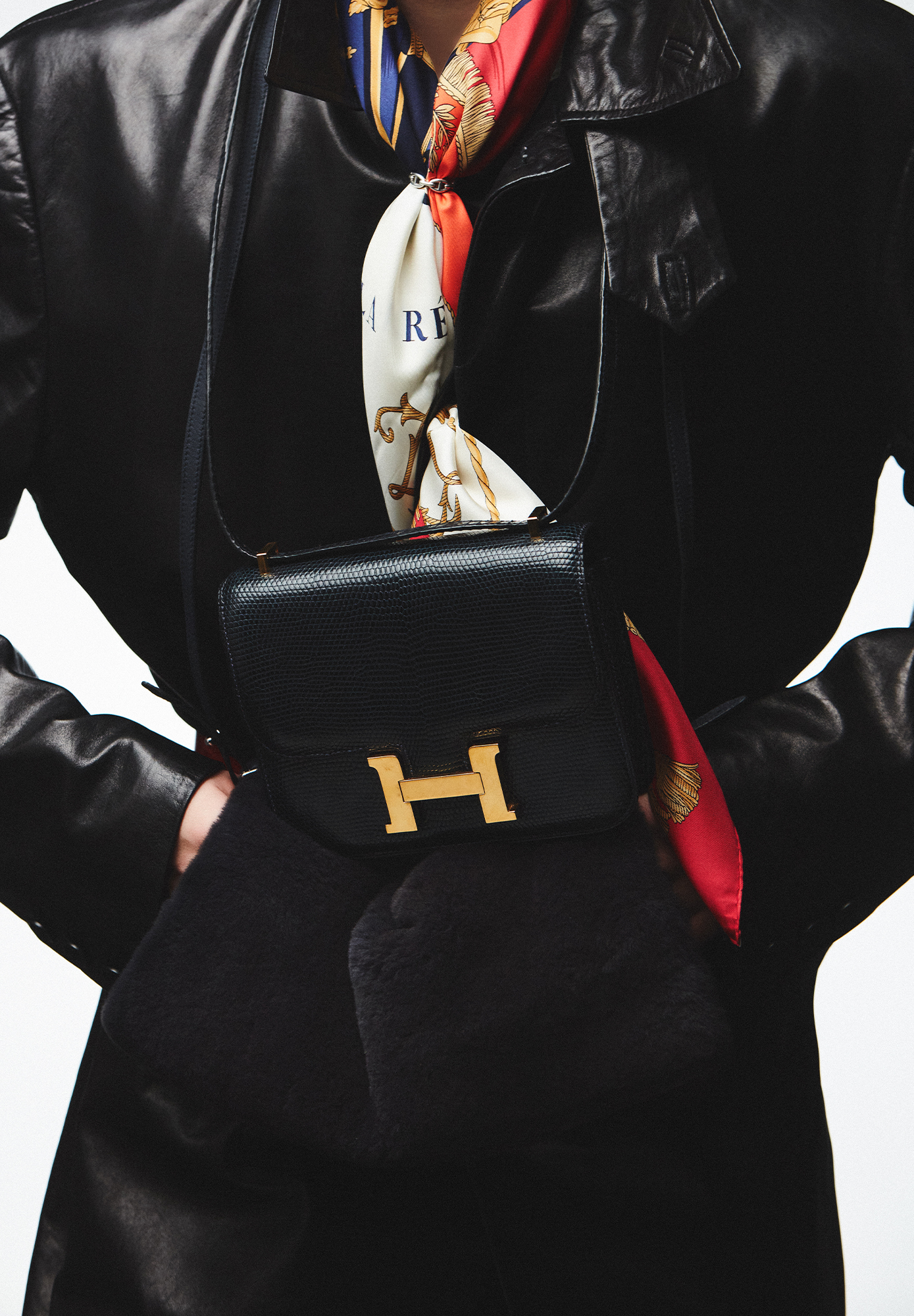 Hermès Mink Fur Muff Bag