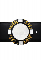 Chanel Belt With Mother-of-pearl Clasp