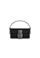 Fendi Baguette Black Beaded Bag
