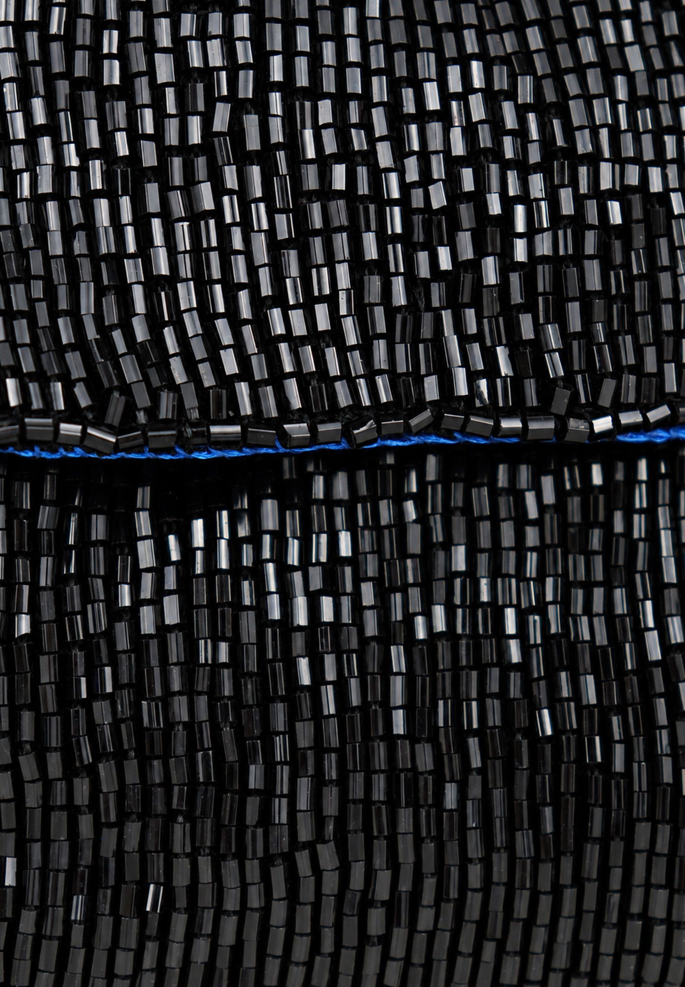 Fendi Baguette Black Beaded Bag