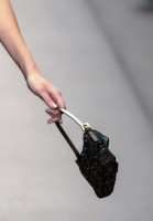 Fendi Baguette Black Beaded Bag