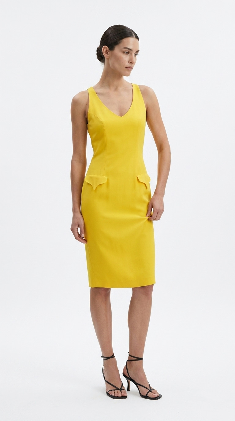 Versus Yellow Dress