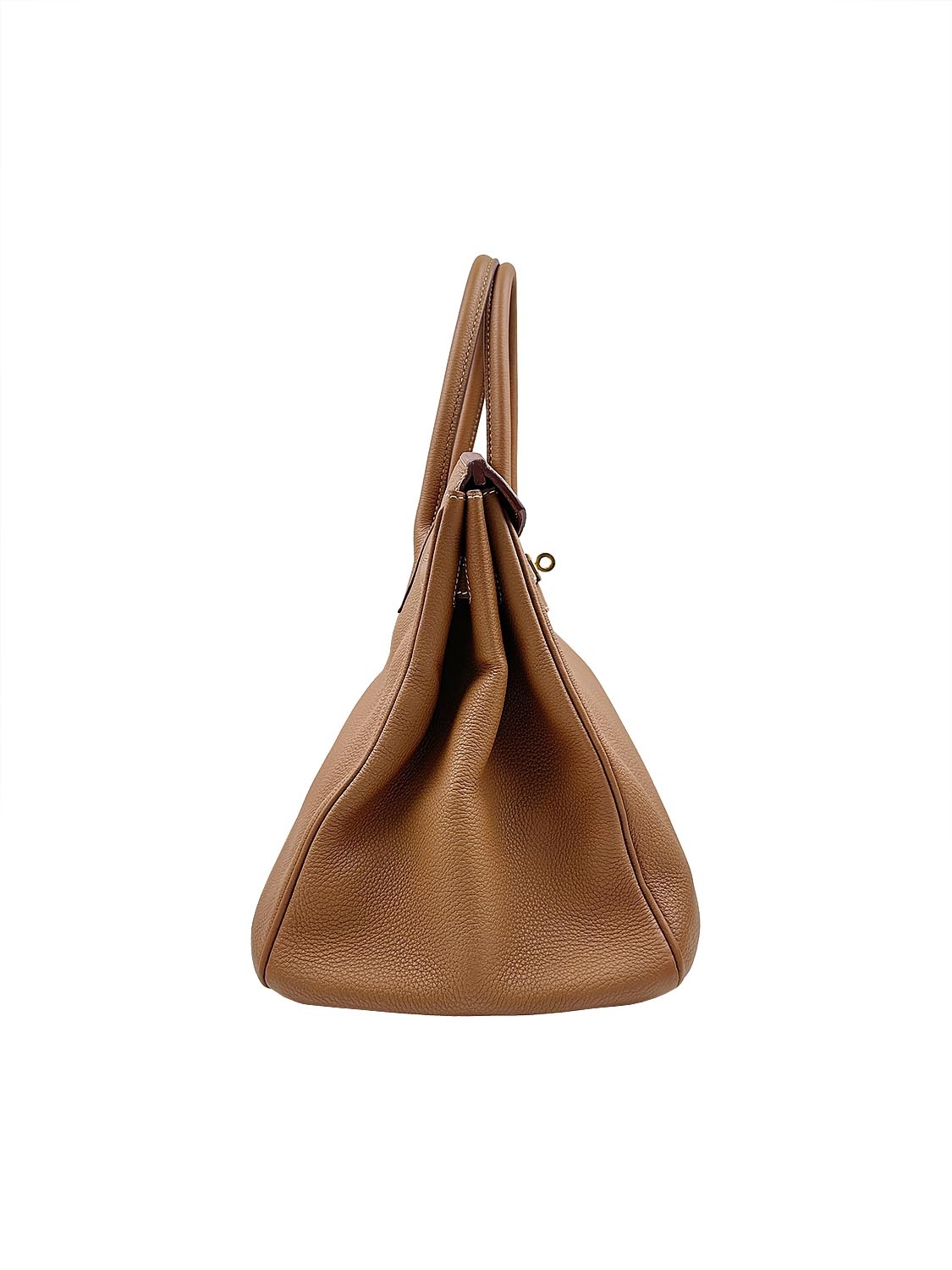 Hermès Birkin 35 Gold Clemence Bag