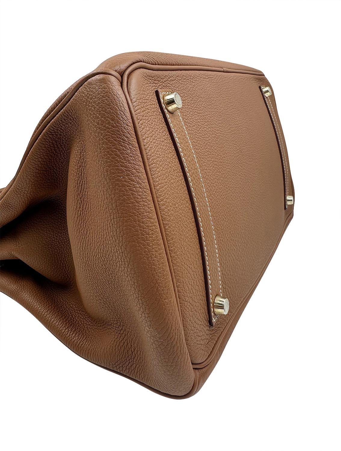 Hermès Birkin 35 Gold Clemence Bag