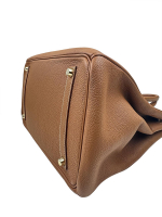 Hermès Birkin 35 Gold Clemence Bag