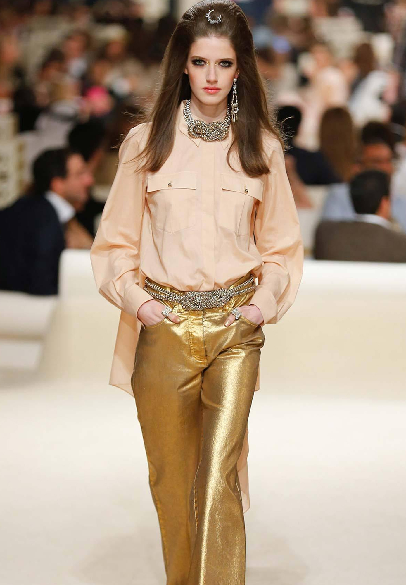 Chanel Blouse With Long Hem