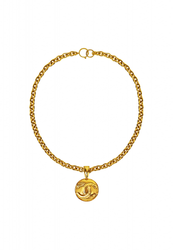 Колье-цепь Chanel с подвеской